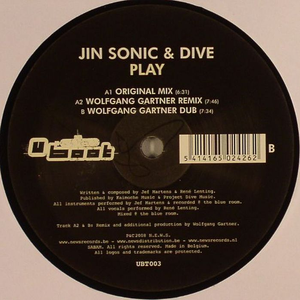 album jin sonic and dive