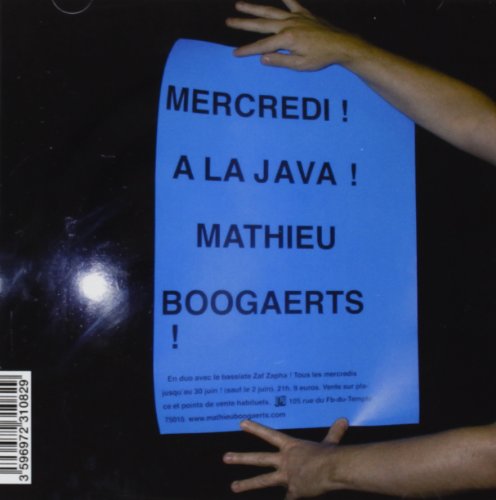 album mathieu boogaerts